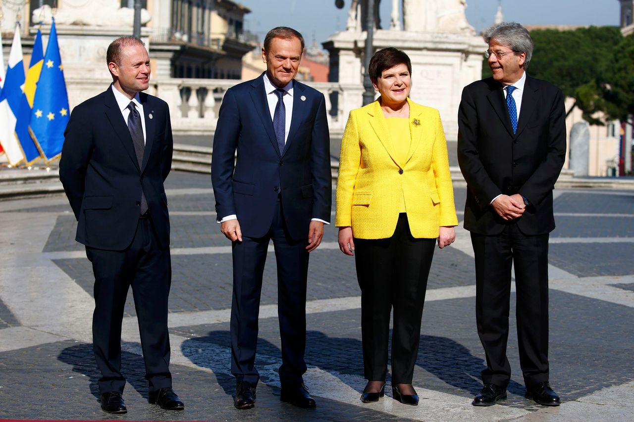 Beata Szydło: Odważna żółć w ważnym dniu