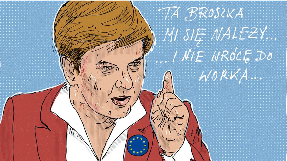 "Europo, powstań z kolan" - niedługo Beata Szydło będzie mogła w ten sposób zagrzewać europosłów niemal codziennie