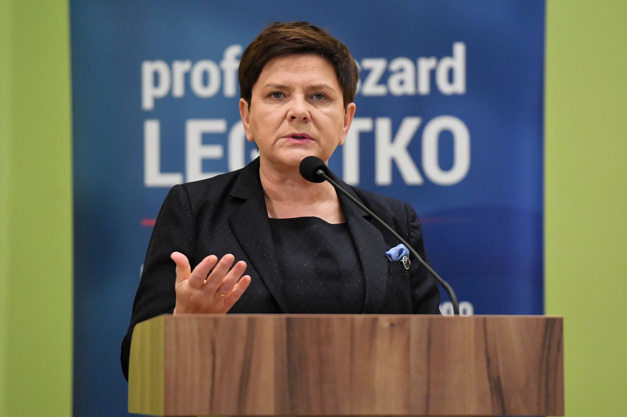 Kraków. Beata Szydło krytykuje Lewicę za "destrukcyjny model rodziny"