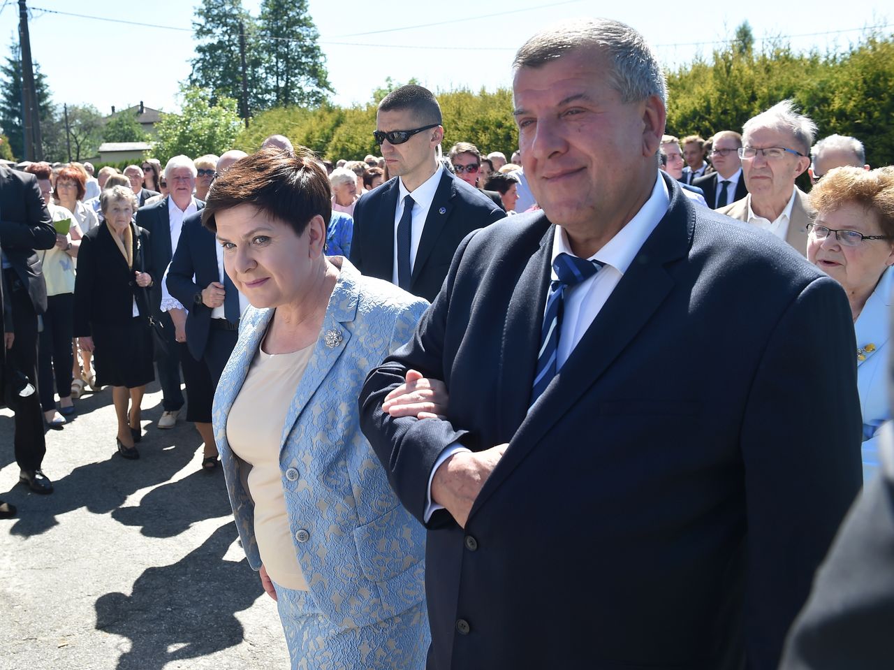 Edward Szydło pokazał się publicznie. Kim jest mąż pani premier?