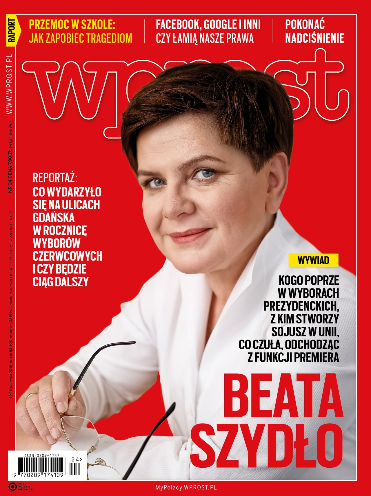 Okładki tygodników. Beata Szydło o odwołaniu z funkcji premiera, PiS chce zmienić konstytucję