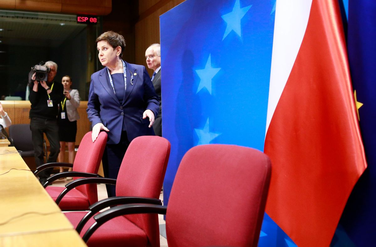Premier Beata Szydło: nie mogliśmy poprzeć człowieka, który chciał obalić nasz rząd