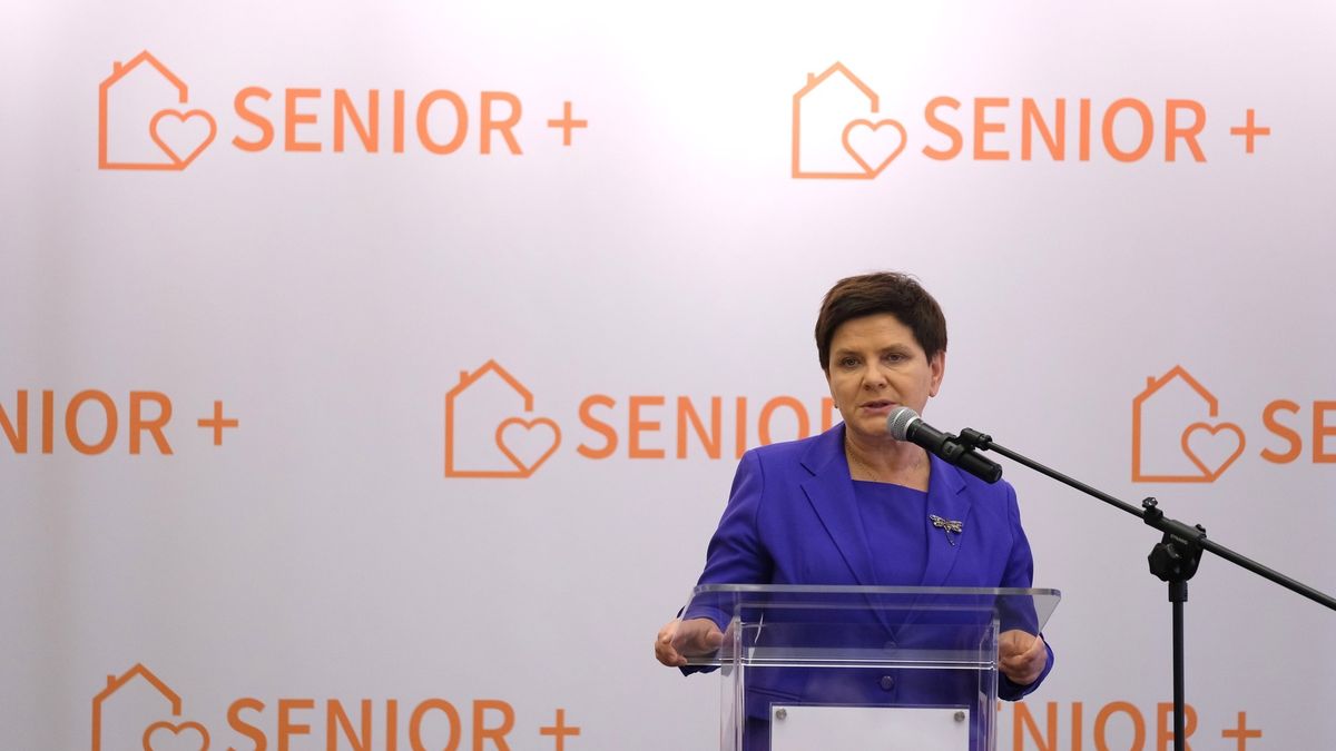 "Trzynastka" również dla rencistów? Jest zapowiedź wicepremier Beaty Szydło (na zdj.)