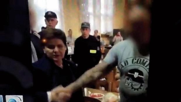 Beata Szydło i lider Bad Company Olgierd L.