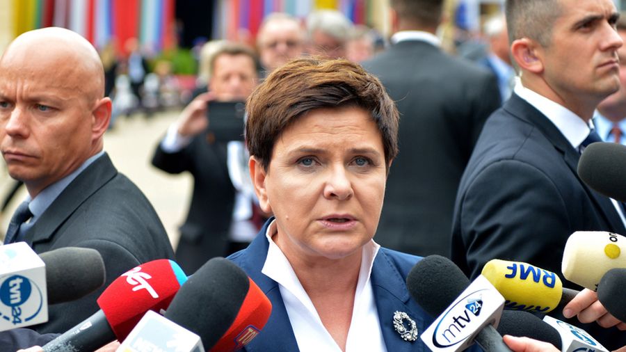Premier Beata Szydło w Krynicy