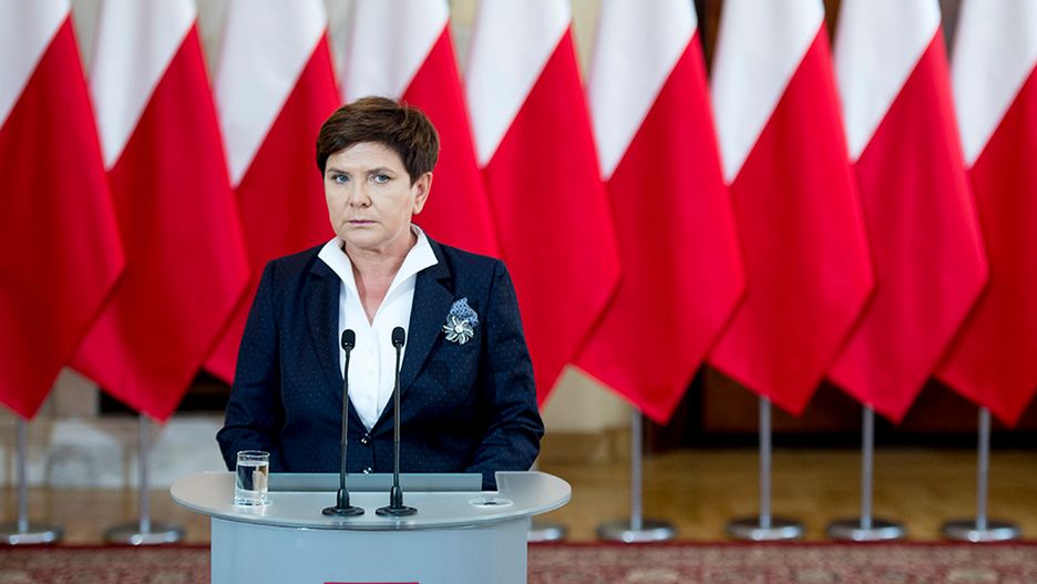 Premier Beata Szydło.