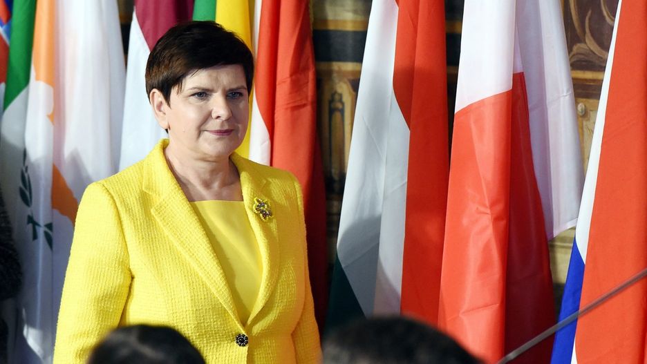 Beata Szydło w Rzymie (25.03.2017 r.)