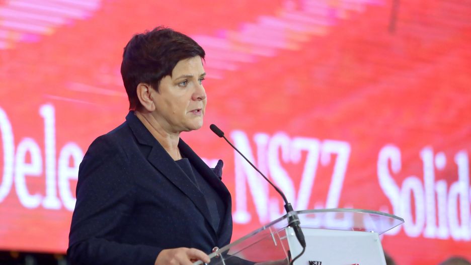Beata Szydło skomentowała kolizję rządowego samochodu