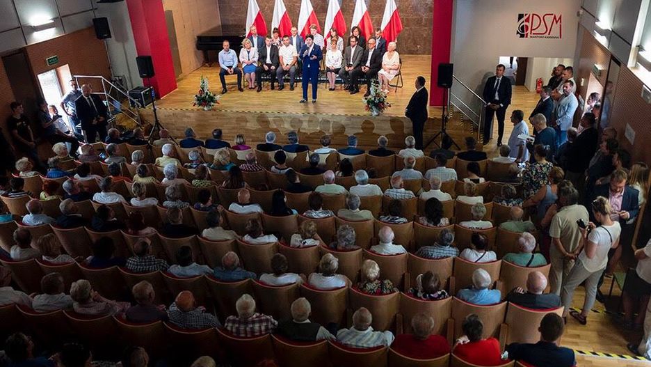 Frekwencja na spotkaniu z Beatą Szydło jak zwykle dopisała