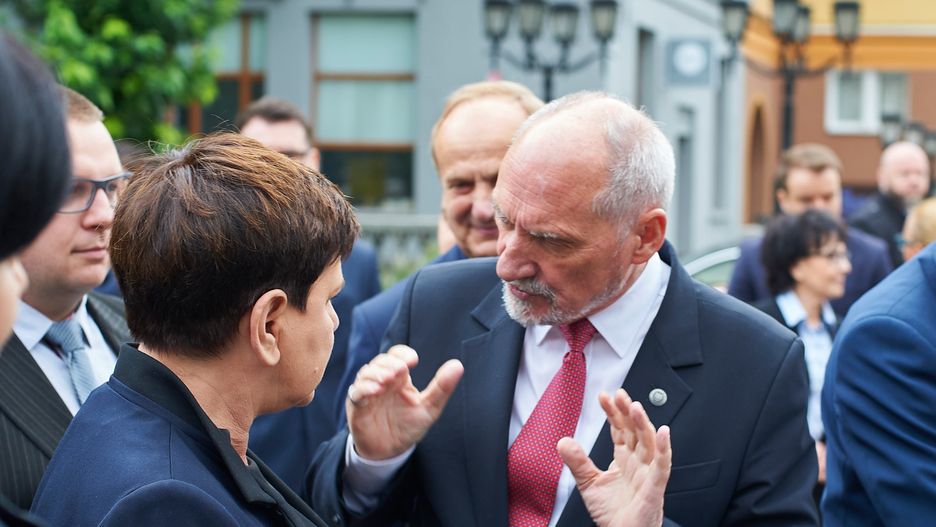 Beata Szydło i Antoni Macierewicz