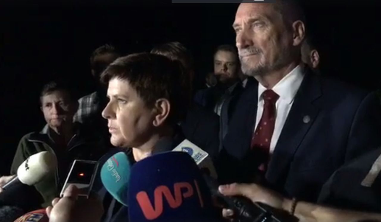 Beata Szydło w Rytlu. Premier z wizytą u poszkodowanych po nawałnicach