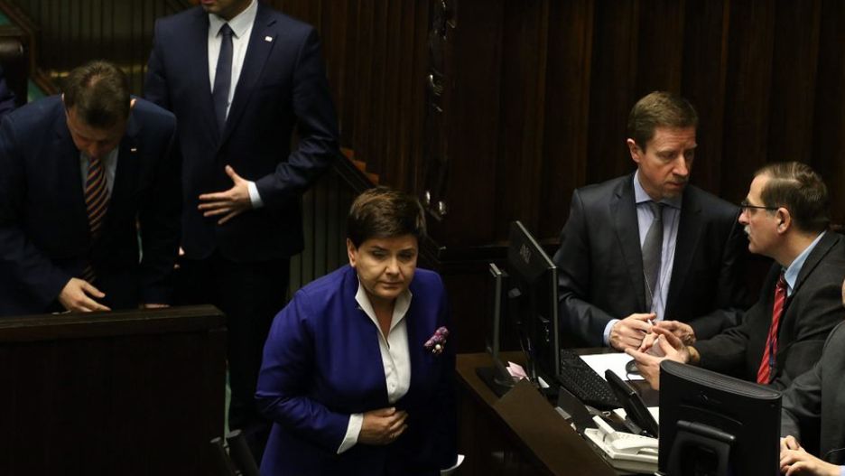 Beata Szydło w Sejmie