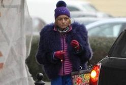 Edyta Olszówka jak barwny ptak!