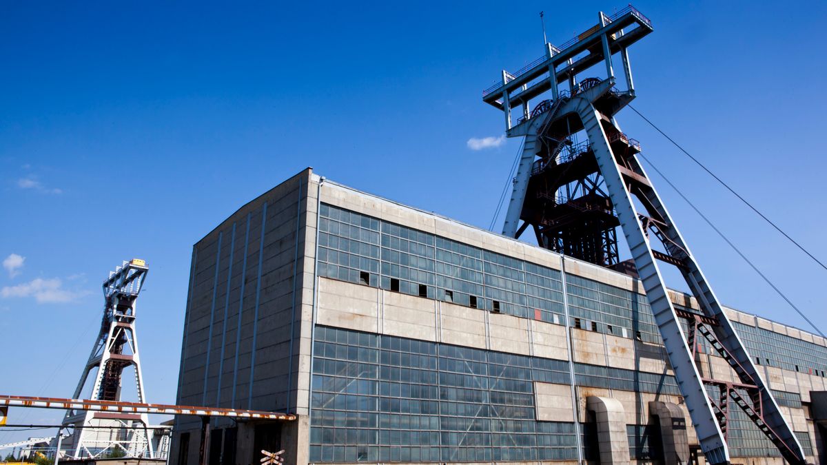 Kopalnia Budryk należąca do JSW.