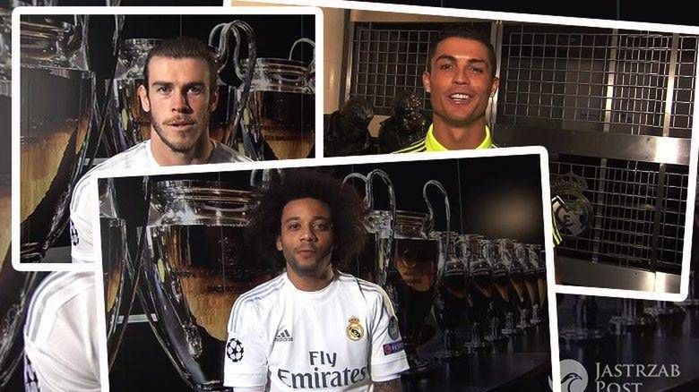 Piłkarze z Real Madryt pozdrawiają chorego chłopca