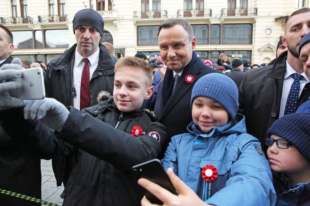 "Ważny moment w historii RP". Kuriozalna argumentacja Dudy