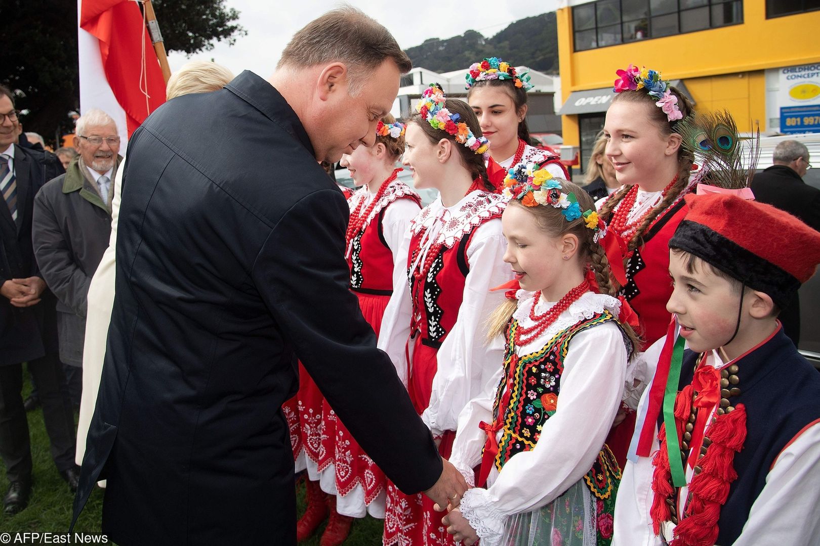 Między innymi po takie właśnie obrazki pojechał do Australii prezydent Andrzej Duda