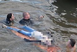 Wyłowili z Odry kobietę. Uratowali jej życie