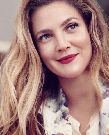 Drew Barrymore w makijażu