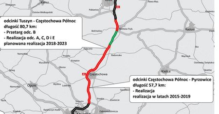 Jednym pasem po najruchliwszej drodze w kraju. Horror na "gierkówce"