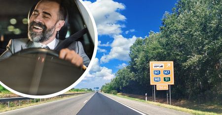 Jadąc tą drogą, wyłącz radio. Muzyka wydobędzie się spod kół, szkoda by było ją zagłuszyć