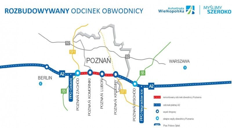 Autostrada A2 w rozbudowie. Prace właśnie ruszyły, a kierowców czekają utrudnienia