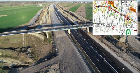 Wyburzanie wiaduktów na autostradzie A1. Utrudnienia dla kierowców