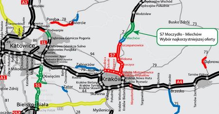 Ruszy budowa kolejnych odcinków S7 w Małopolsce i na Mazowszu