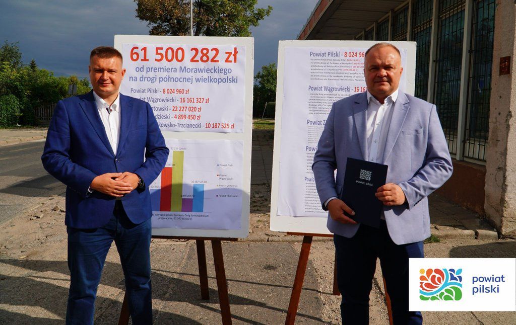 Ponad 8 mln zł na remonty dróg w powiecie pilskim