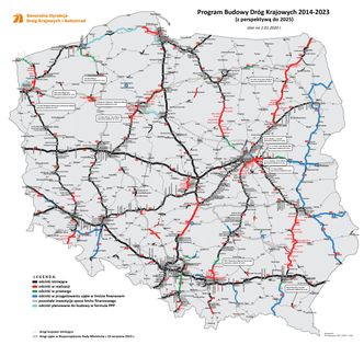 GDDKiA chwali się wynikami. 460 km nowych dróg