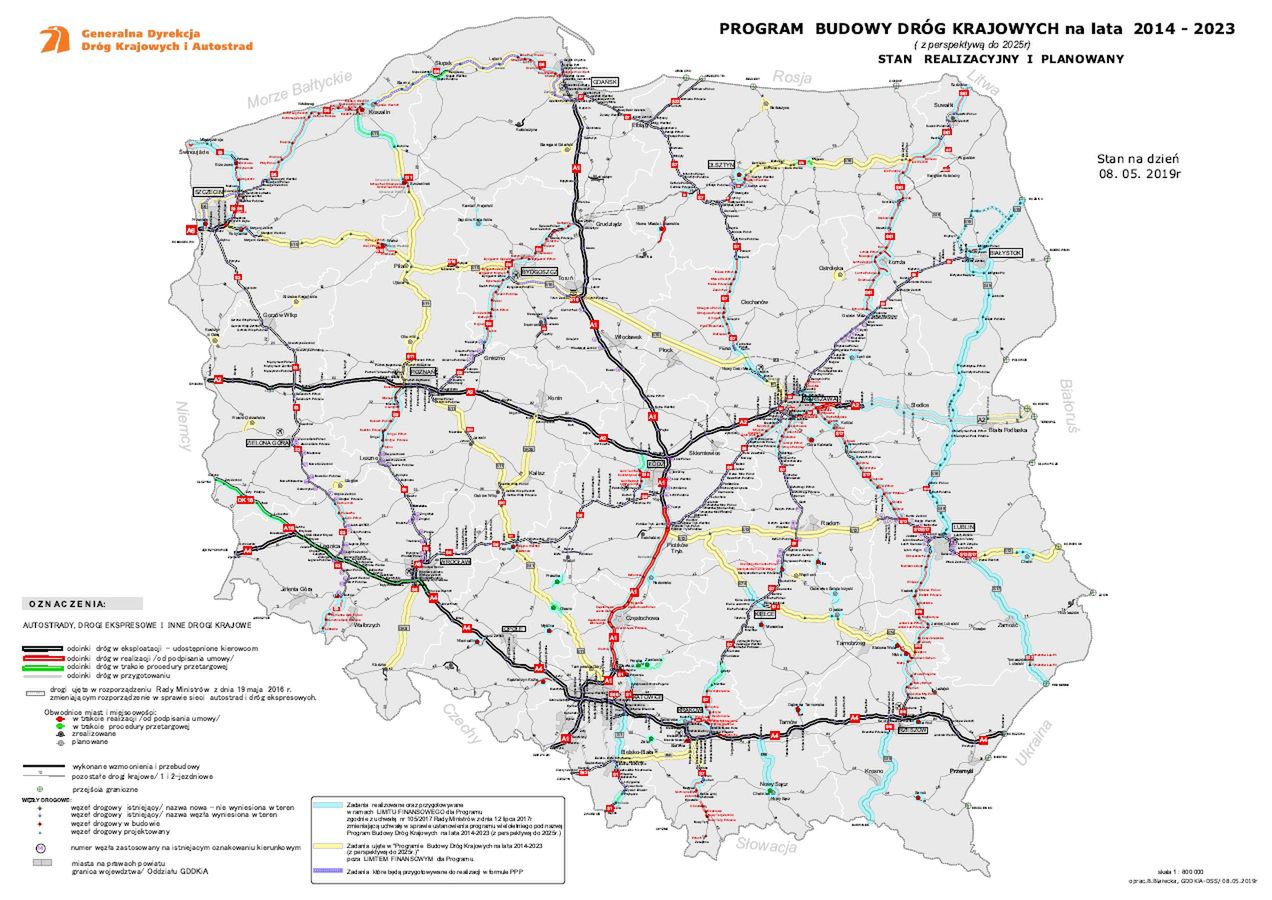 Kluczowe inwestycje drogowe w Polsce są zagrożone. Firmy nie radzą sobie z rosnącymi kosztami
