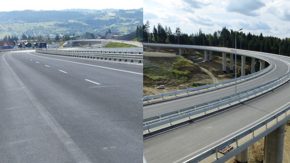 Ostatnie prace na Zakopiance, kierowcy niedługo pojadą nową trasą