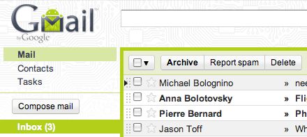 Nowe motywy w Gmailu
