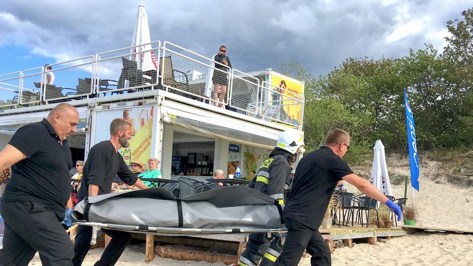 Międzyzdroje. Z wody wyciągnięto 2 mężczyzn