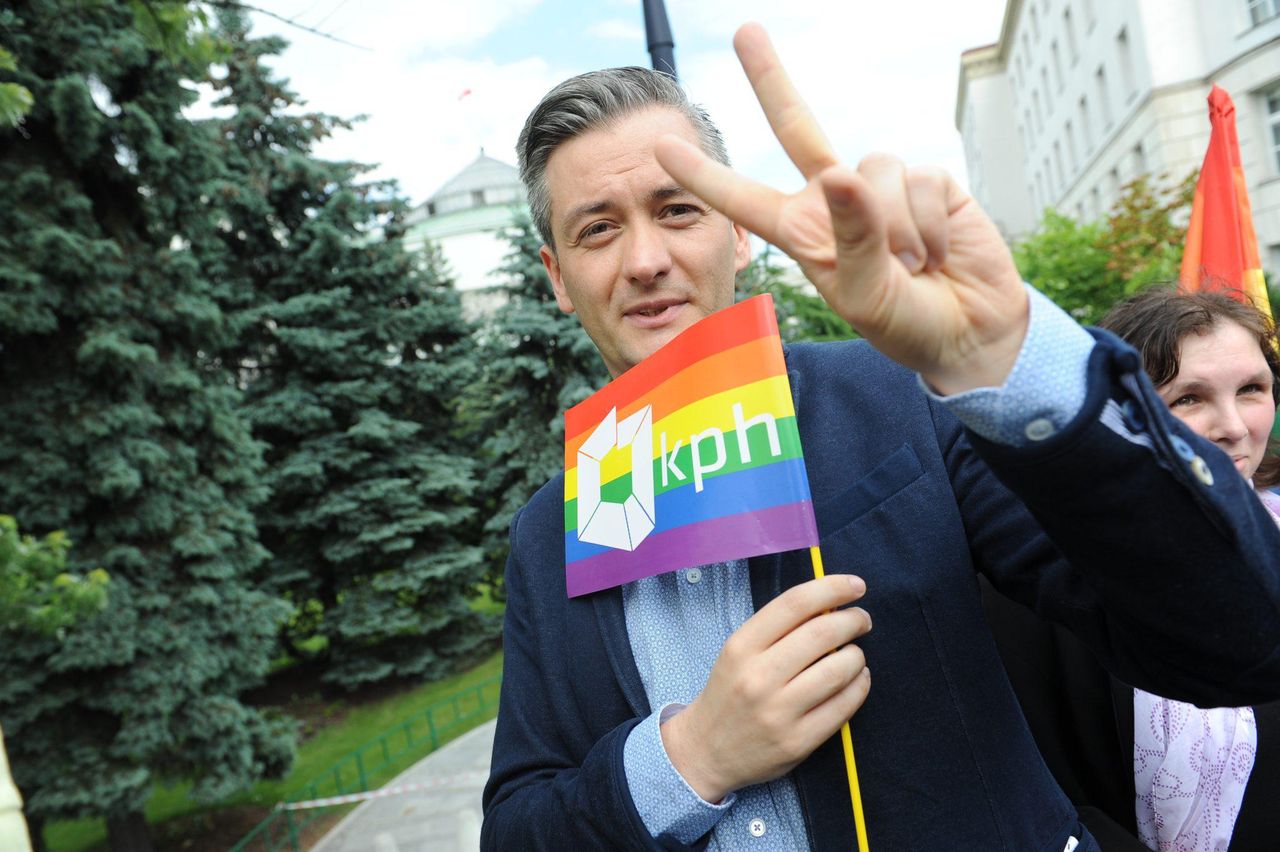 Robert Biedroń – Parada Równości w Warszawie 2013