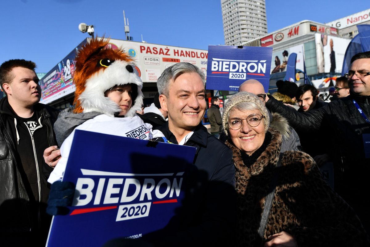 Wybory prezydenckie. Robert Biedroń chce zdobyć pół miliona podpisów. "Wybierzecie cywilizację godności"