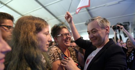 Poruszające wystąpienie Biedronia na Woodstocku. Dostało się Kaczyńskiemu