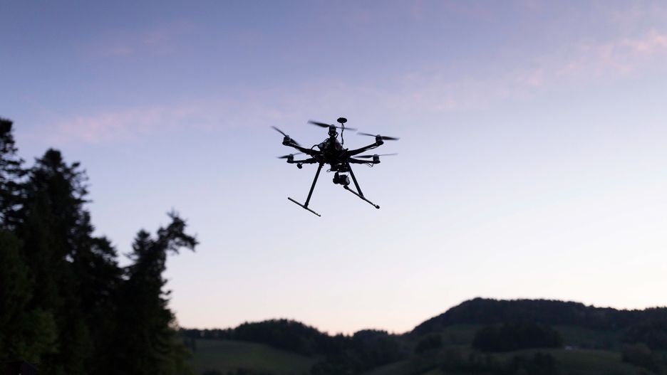 Bezzałogowiec rozbił się niecałe 30 kilometrów od rosyjskiej granicy