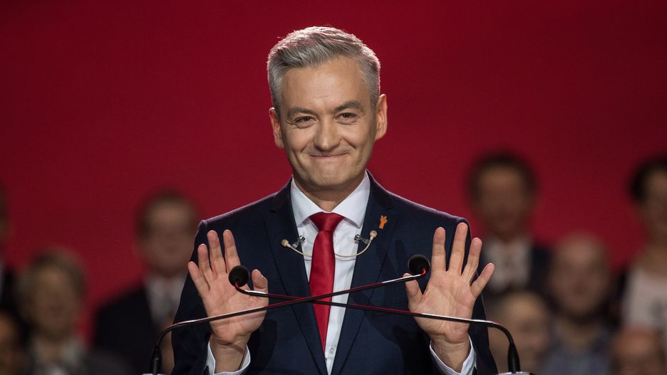 Robert Biedroń i Grzegorz Schetyna zaliczyli "korespondencyjne" starcie w programie Rymanowskiego