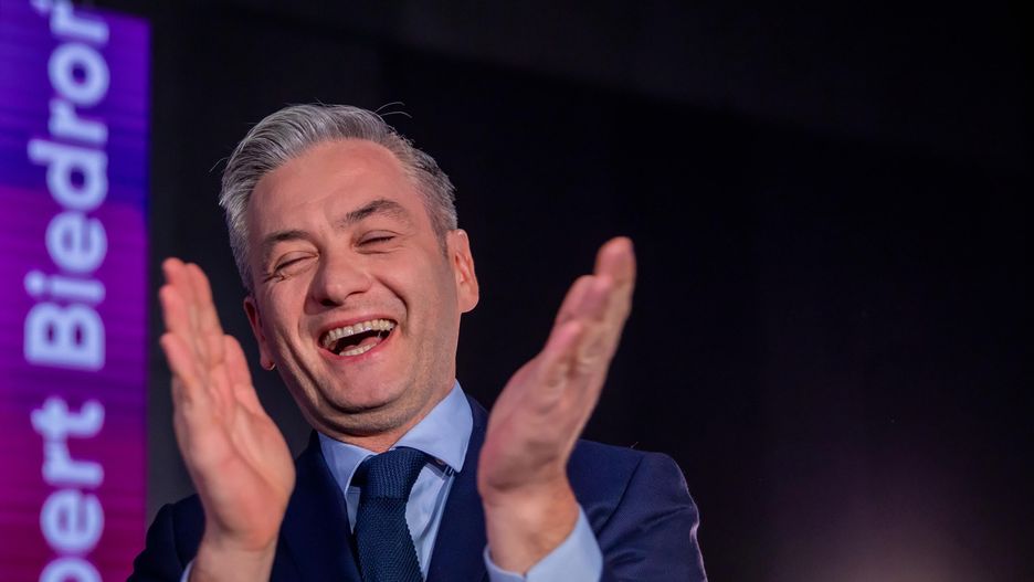 Robert Biedroń ma kłopoty z powagą