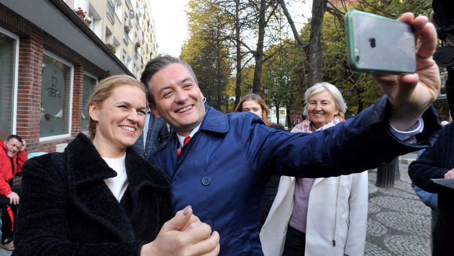 Barbara Nowacka i Robert Biedroń