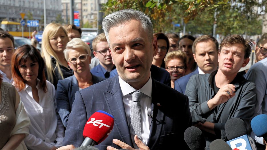 Z informacji Wirtualnej Polski wynikało, że Biedroń może wystartować do Parlamentu Europejskiego
