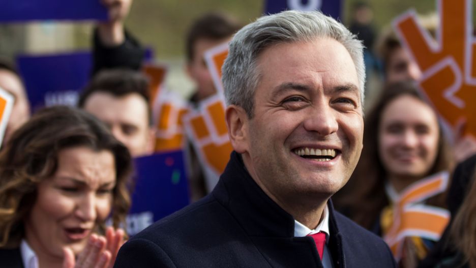 Europoseł i lider Wiosny Robert Biedroń