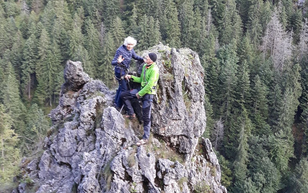 91-latka na szczycie. Pani Barbara zdobywa Tatry