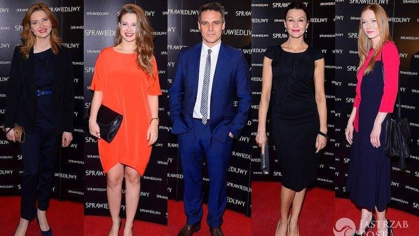 Gwiazdy na premierze filmu "Sprawiedliwy"