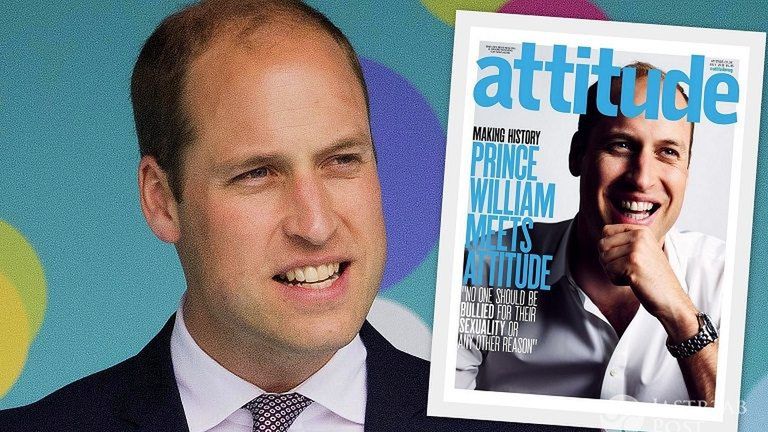 Książę William na okładce magazynu gejowskiego
