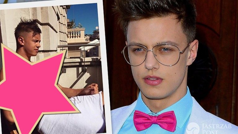 Rafał Jonkisz bez koszulki w Barcelonie