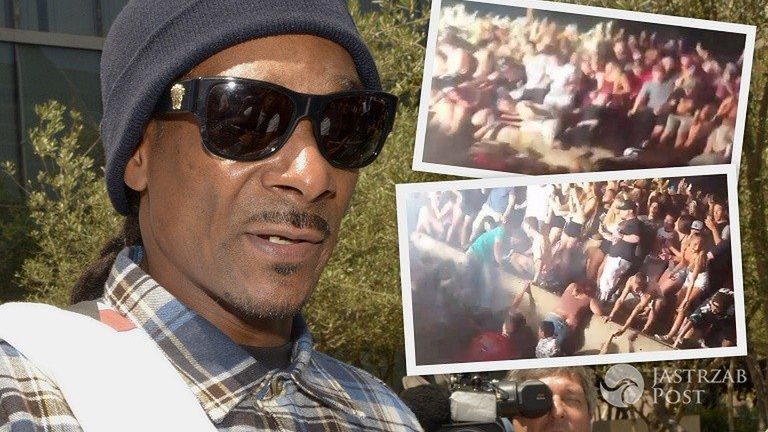 Wypadek na koncercie Snoop Dogga