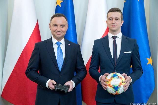 Prezydent Andrzej Duda mówi, że e-sport to też sport