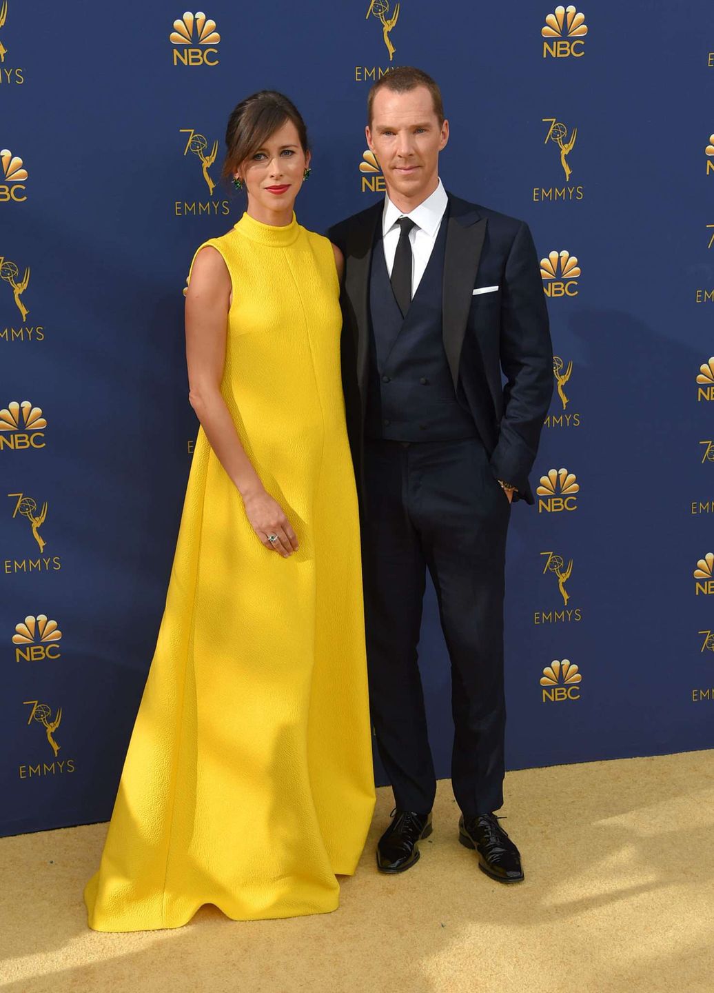 Benedict Cumberbatch i Sophie Hunter - Emmy 2018